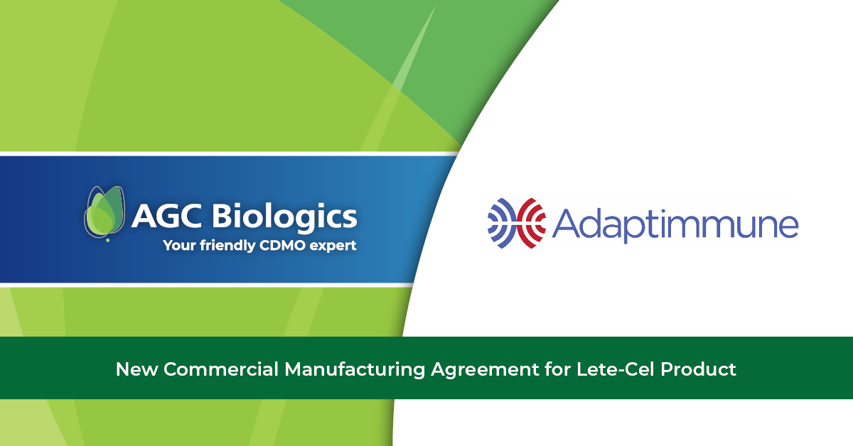 Adaptimmune and AGC Biologics Partnership