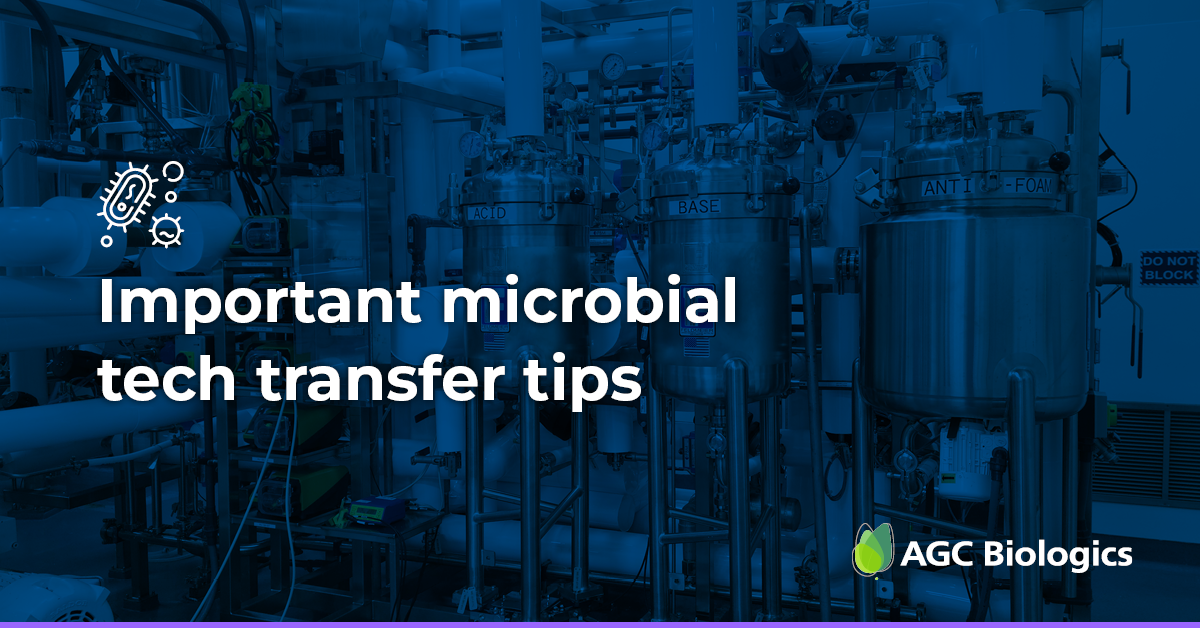 5 Overlooked Tips for Fermentation CDMO Tech Transfer Selection