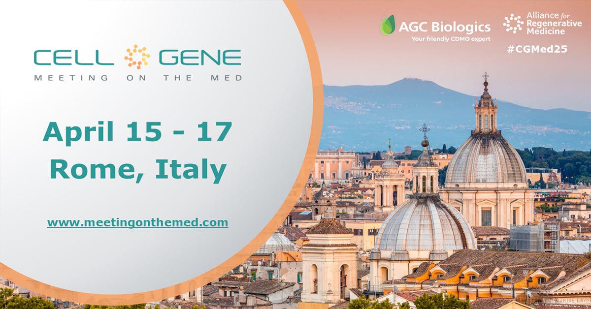 Cell & Gene Meeting on the Med, April 15-17