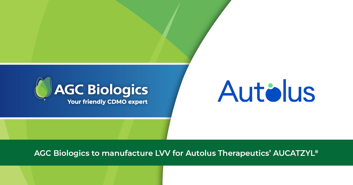 AGC Biologics to Manufacture LVV for CAR-T Therapy Approved by FDA for Autolus Therapeutics’ AUCATZYL®